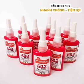 Mua Dung dịch tẩy KEO 502 - NướC TẩY 502 TRU NHựA MICA  ALU  Tẩy keo tẩy sạch kết dính