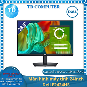 Mua Màn hình máy tính 24inch Dell E2424HS (23.8  VA Full HD 60Hz  HDMI+VGA+DP  LOA) - Hàng chính hãng FPT phân phối