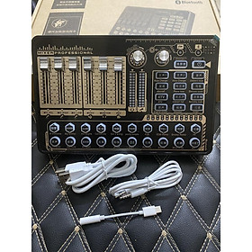 Mua Bộ Sound Card H9 đời 2022 mới nhất hỗ trợ Auto-tune  Pin  Bluetooth  đèn Led có các dây LIvestream đầy đủ bảo hành 1 năm