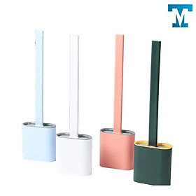 Mua Dụng cụ chà rửa bồn cầu toa lét chất liệu silicon cho nhà tắm luôn sạch sẽ