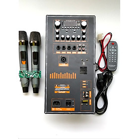 Mua Mạch loa kéo có reverb  công suất lớn 5 tấc đơn  4 tấc đôi - kèm Míc chỉnh tần số