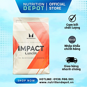 Sữa hỗ trợ tăng cơ suốt đêm ngủ dài Slow-Release Casein Myprotein mùi Chocolate