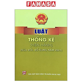 Luật Thống Kê Hiện Hành Sửa Đổi, Bổ Sung Năm 2021