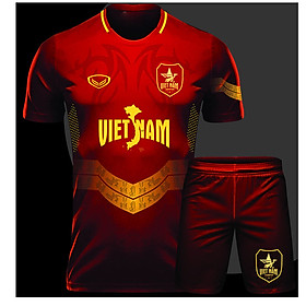 Áo Bóng Đá Thể Thao Việt Nam Champion Đỏ Độc Lạ S04