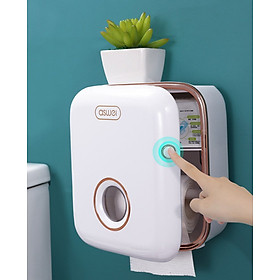 Mua Hộp đựng giấy 2 tầng cao cấp Aswei-A2104 nắp hộp đóng mở rất tiện lợi
