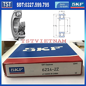 Vòng bi bạc đạn SKF 6214-2Z