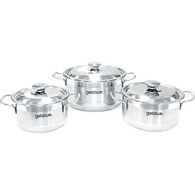 Mua Bộ nồi inox 1 đáy Goldsun GPS1710 - Hàng chính hãng