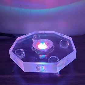Mua Đế đèn led bát giác làm sáng tượng phật  tháp xá lợi
