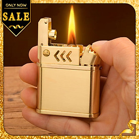Mua Vỏ Hột Quẹt Bật Lửa Chief CF219 Thiết Kế Cổ Điển Sang Trọng - Dùng Xăng Bấc Đá Cao Cấp