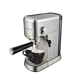 Mua Máy pha cà phê Tahawa TS6212 - Máy pha cafe đa chức năng: Espresso  Cappuccino  Latte. Áp suất bơm: 15 bar - Công suất:1250W - 1450W. Có vòi đánh sữa - Bảo hành chính hàng 12 tháng. Hàng nhập khẩu chính hãng