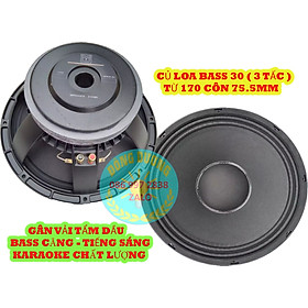 Mua LOA BASS 30 MARTIN NHÔM ĐÚC TỪ 170 CÔN 76 - GIÁ 1 ĐÔI - GÂN VẢI TẨM DẦU - CỦ LOA RỜI - LOA BASS 3 TẤC