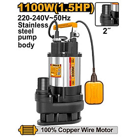 Mua  CHÍNH HÃNG  Máy bơm chìm nước thải 1100w SPDS11008 INGCO