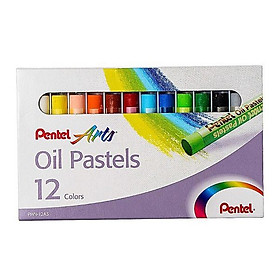 Sáp Dầu 12 Màu Pentel PHN-12