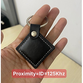 Mua Thẻ RFID dạng móc chìa khóa da tần số 125 Khz ( 1 cái)