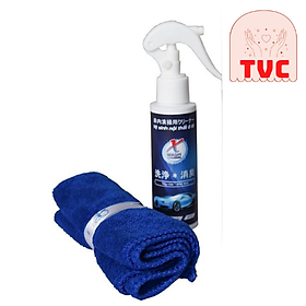 Xwash For Car chai nhỏ 100ml giúp vệ sinh ô tô dễ dàng tại nhà Tặng Kèm Khăn Lau Xe