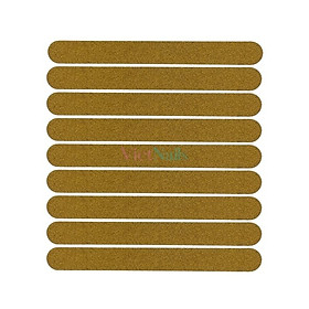1 Cây Dũa Móng Tay Đắp Bột Loại Xịn Nhám Mỹ 80/80 Màu Vàng