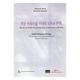 Nơi bán Kỹ Năng Viết Cho PR - Giá Từ -1đ