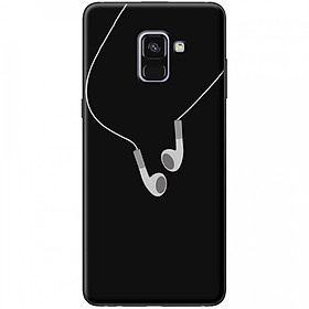 Ốp lưng dành cho Samsung A8 2018 mẫu Tai nghe