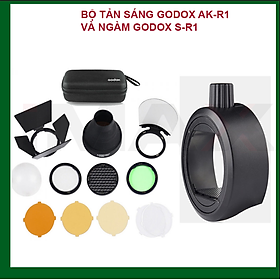 Mua BỘ TẢN SÁNG GODOX AK-R1 VÀ NGÀM GODOX S-R1
