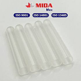 Ống nghiệm MidaMec 12x75 PP không nắp đóng gói 250 cái/bao