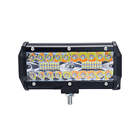 2Pcs 7inch LED Work Light Bar LED Flood Spot Combo Fog Lamp Driving Light with 5 Lights Modes for Offroad Car Trucks Trailers SUVs