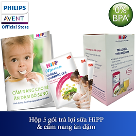 Quà tặng từ Philips Avent- Trà Cốm lợi sữa HiPP cho mẹ sau sinh