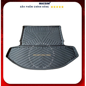 Thảm lót cốp xe ô tô New MAZDA CX8 (qd) nhãn hiệu Macsim chất liệu TPV cao cấp màu đen,