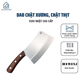 Dao Chặt Xương, Chặt Thịt Gà Vịt Thái Thịt Thực Phẩm SEKI Nhật Hàng Cao Cấp Dao Sắc Dùng Siêu Thích- HÀNG CHÍNH HÃNG