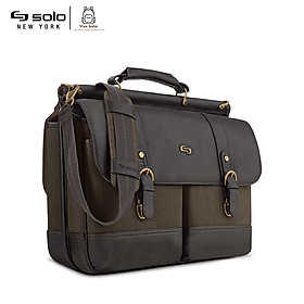 Cặp - Túi Xách Solo Thompson Bradford 15.6 inch - Kích thước Cao 33 x Ngang 42 x Rộng 15 cm - Mã EXE336-3 - Màu nâu - Dòng Túi công sở cao cấp Chính hãng bảo hành 05 năm