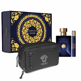 Bộ Nước Hoa Nam Versace Pour Homme Dylan Blue Gift Set