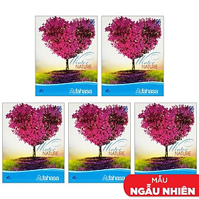 Hình ảnh Combo 5 Tập 4 Ly Ngang 96 Trang ĐL 60g/m2 - FAHASA (Mẫu Màu Giao Ngẫu Nhiên)