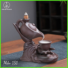 Mua Tháp khói trầm hương Tân Nguyên  tháp trầm  thác khói bình trà khói ngược bồng bềnh tựa chốn bồng lai tiên cảnh