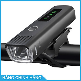 Đèn pha xe đạp siêu sáng cảm biến thông minh, chống nước, tự động điều chỉnh độ sáng theo môi trường, sạc usb, nhỏ gọn, dễ dàng lắp đặt, pin từ 4-8 tiếng, thương hiệu Wheel Up - Hàng chính hãng
