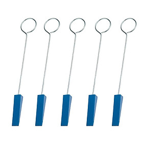5 Pieces Professional Piano Tuning Tool, Damper With Handles, Piano Tuning Tool, Blue