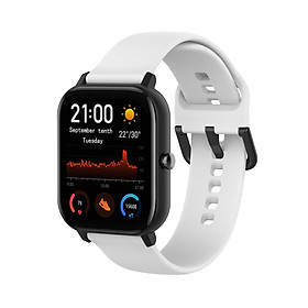 Dây Đeo Thay Thế Cho Đồng Hồ Thông Minh Smart Watch Size 20mm Xiaomi Amafit GTS / Xiaomi Amazfit Bip / Huawei Watch 2 / Garmin Vivomove HR / Samsung Galaxy Watch (42mm) - Dây Trơn - Size Nhỏ
