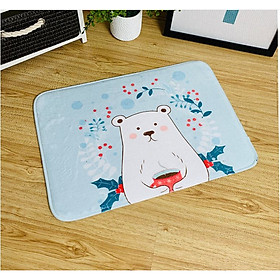Mua Thảm chùi chân  thảm nhà tắm  thảm cửa ra vào LÔNG MỊN XUẤT NHẬT  họa tiết Cute
