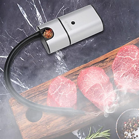 Portable Smoke Infuser Hand-held Cold  Gun For BBQ Kitchen & Whisk