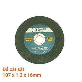 Mua Đá cắt sắt Φ107 x dày 1.2 x trục 16mm x 15200 rpm