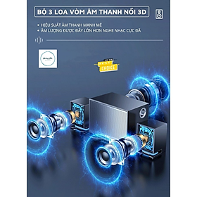 Mua Loa vi tính bluetooth để bàn cho máy tính laptop pc SUPER BASS có dải led  âm thanh vòm 3D  thiết kế siêu đẹp