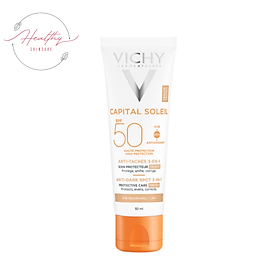 Kem Chống Nắng Ngăn Sạm Da, Giảm Thâm Nám, Không Nhờn Rít Vichy SPF50+ Chống Tia UVA (50ml) - 100791635