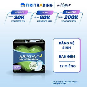 Whisper Ultra cánh đêm 12Sx24(12.22)