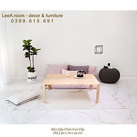 Mua BÀN ĂN CƠM NGỒI BỆT CAO CẤP SIZE XL - GẤP ĐƯỢC VÀO