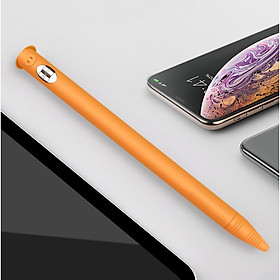 Bao Silicon TPU bảo vệ cho bút Apple Pencil 1 / Pencil 2 hình Heo Cute