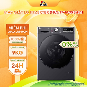 Máy giặt LG Inverter 9 kg FV1409S4M1 - Hàng Chính Hãng - Mới 100%