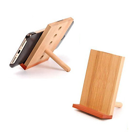 Mua Giá đỡ điện thoại  kệ điện thoại gỗ giá rẻ - Giá Đỡ Điện Thoại Di Động - Đế Đựng điện thoại bằng gỗ siêu rẻ