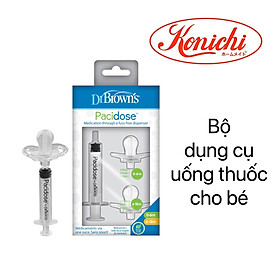 [ HG100 ] Bộ dụng cụ uống thuốc Pacidose dành cho bé - Dr.Brown's