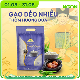 Gạo Đặc Sản ST25 Trạng Nguyên – Dẻo nhiều, dai cơm, thơm dứa - Chuẩn HACCP, VietGAP