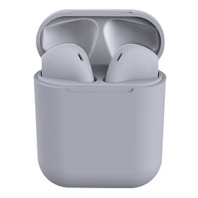 Tai nghe Inpod i12 TWS Bluetooth 5.0 cho iPhone và Android kèm Hộp sạc - Hàng nhập khẩu
