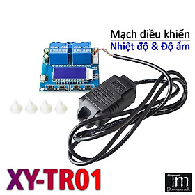 Mạch Điều Khiển Nhiệt Độ - Độ Ẩm Hiển Thị LCD