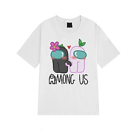 Áo Thun Among Us Unisex Tay Lỡ Cotton Co Dãn 4 Chiều GONSTORE AU029-32